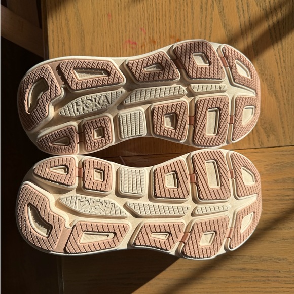 Hoka Women's Light Pink Athletic Shoes - Picture 2 of 3